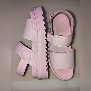 DOC MARTENS Women's Baby Pink 1" Platform Festival Sandals